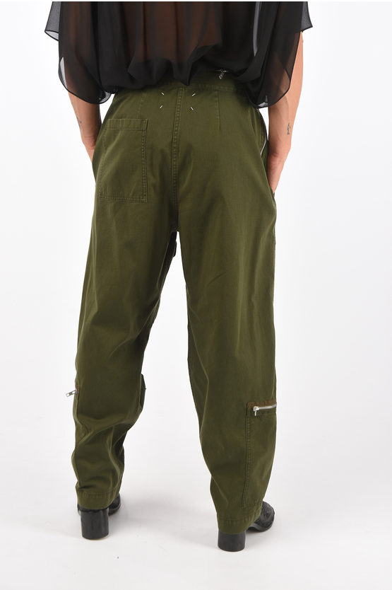 Maison Margiela MM10 ankle zip cargo pants men Glamood Outlet