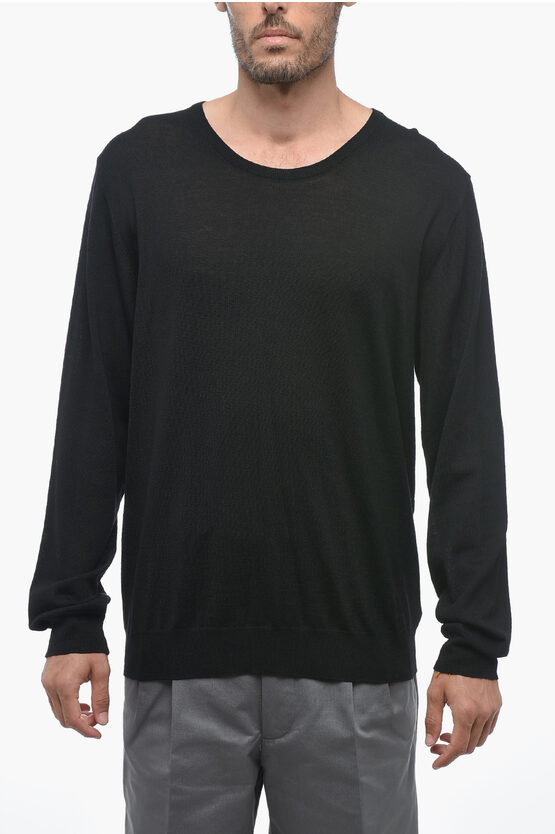 Shop Maison Margiela Mm10 Crew Neck Wool Sweater