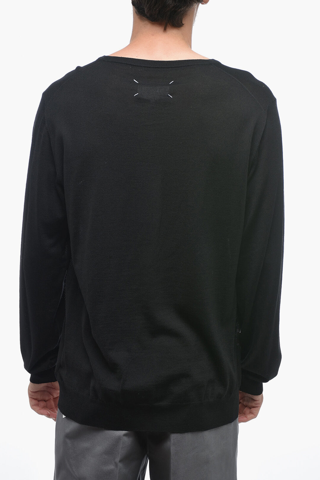 Maison Margiela MM10 Crew Neck Wool Sweater herren - Glamood Outlet