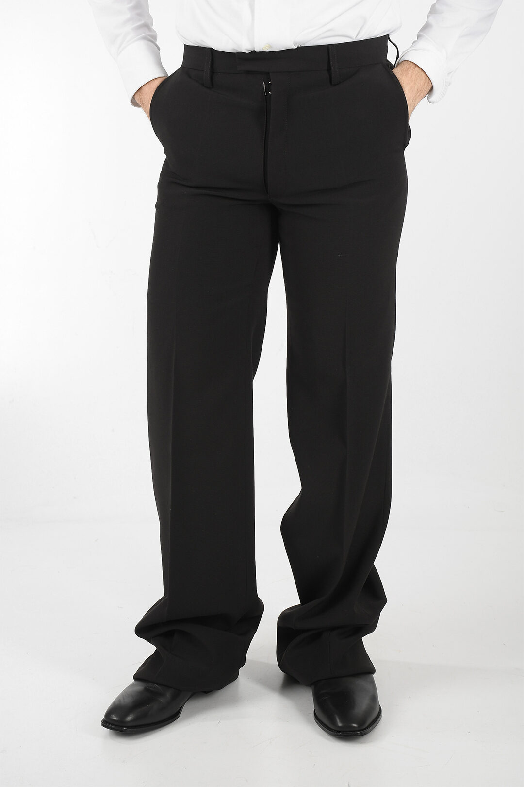 Maison Margiela MM10 One Button Suit with Wide Leg Pants men - Glamood  Outlet
