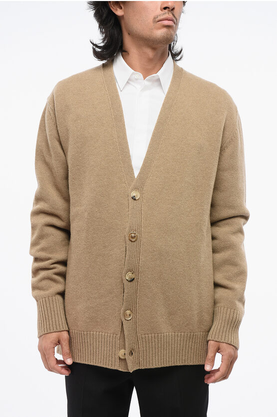 MM10 V-Neck Wool Ca… - image