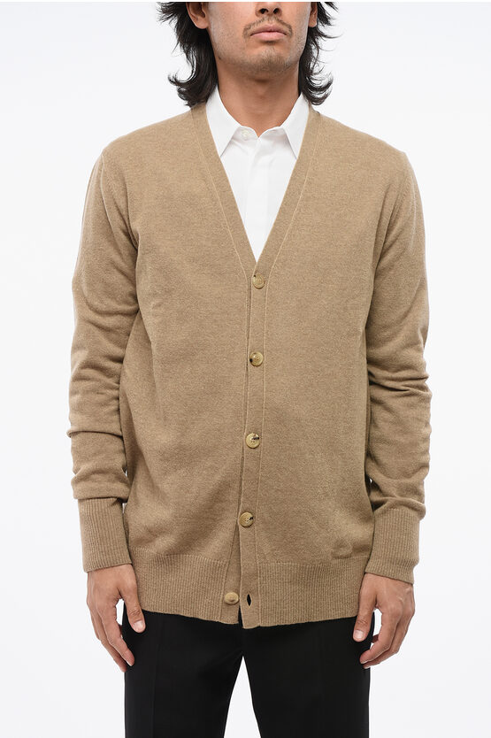 MM10 V-Neck Wool Ca… - image