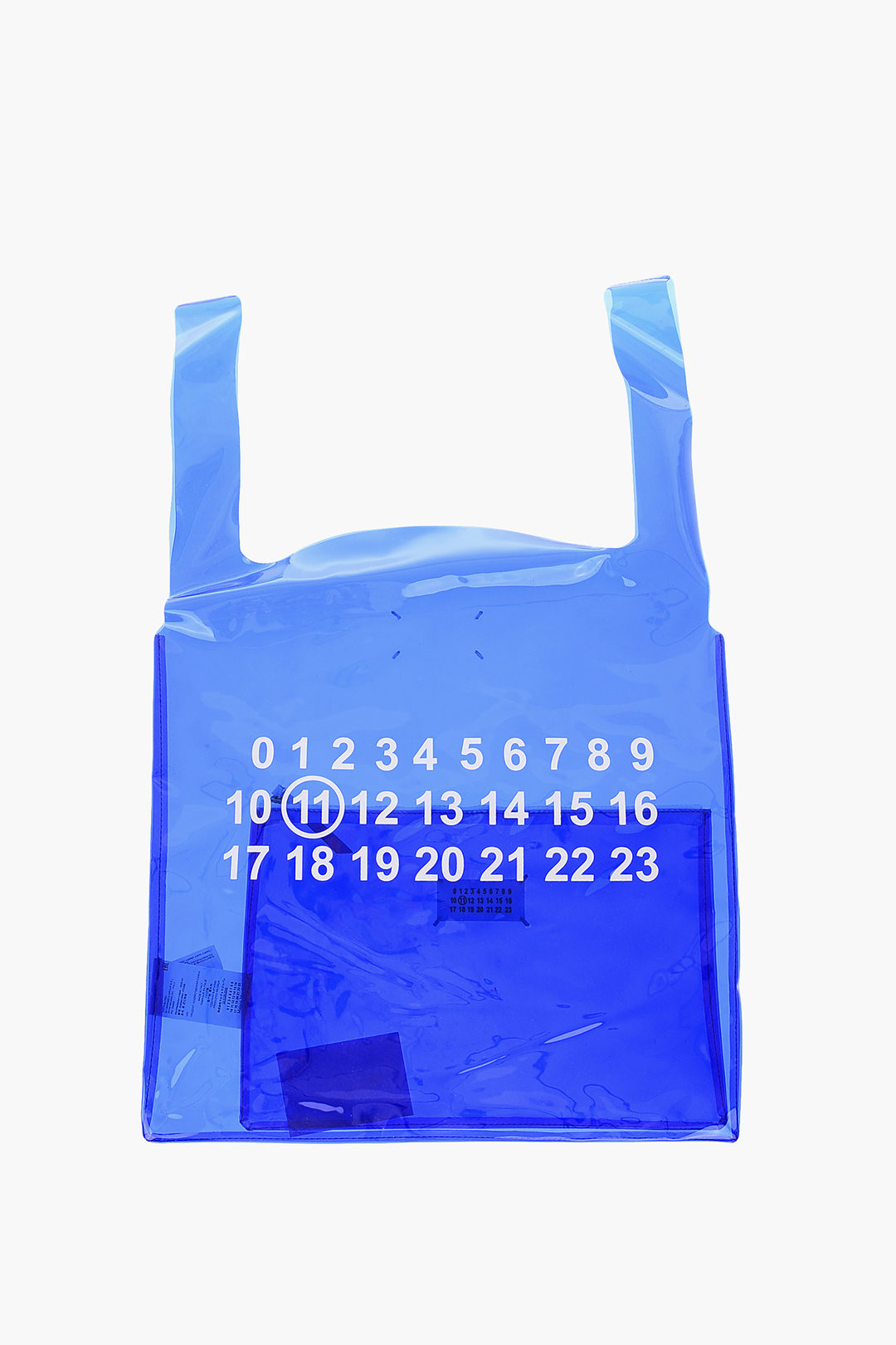 MM11 Clear PVC Tote Bag with Removable Inner Clutch
