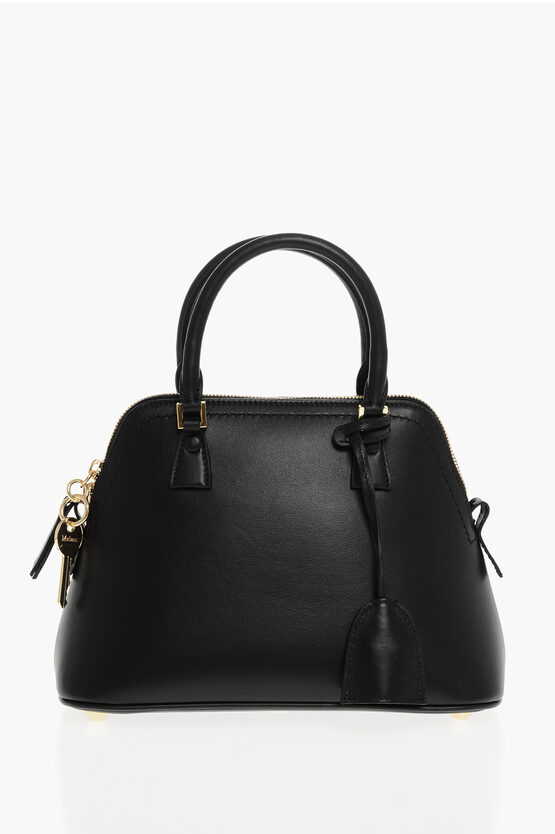 Maison Margiela Mm11 Leather 5ac Handbag With Removable Shoulder Strap