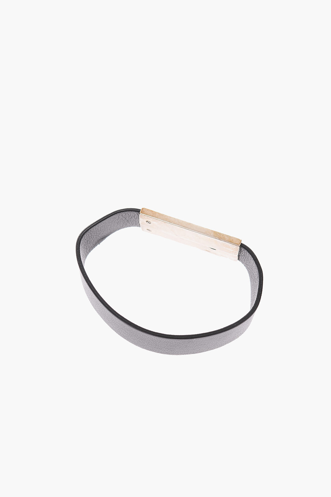 Maison Margiela Thin Cuff Bracelet in Metallic for Men