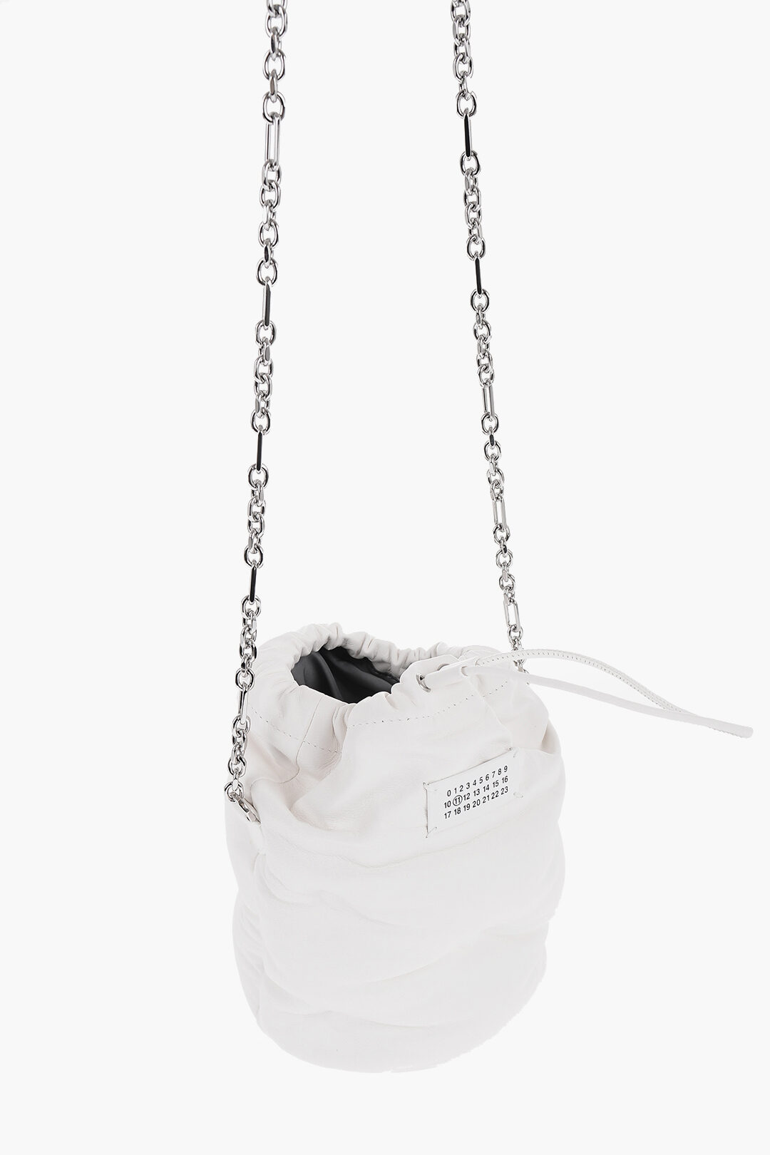 Maison Margiela MM11 Leather GLAM SLAM Bucket Bag with Maison Margiela MM11 Leather GLAM SLAM Bucket Bag with