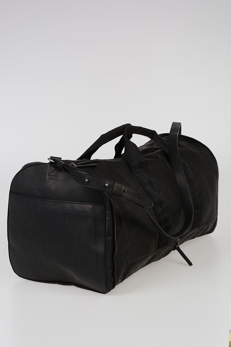 Mens Bags Cases Maison Margiela Zipped Leather Travel Case in Black for Men 