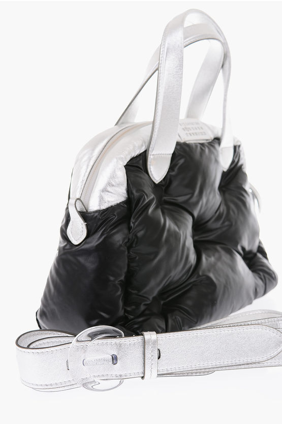 Maison Margiela MM11 Quilted GLAM SLAM Tote Vag with Metallic-leather ...