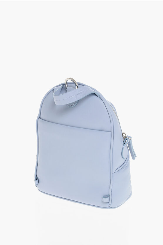 MM11 Quilted Leather Backpack GLAM SLAM with Shoulder Strap