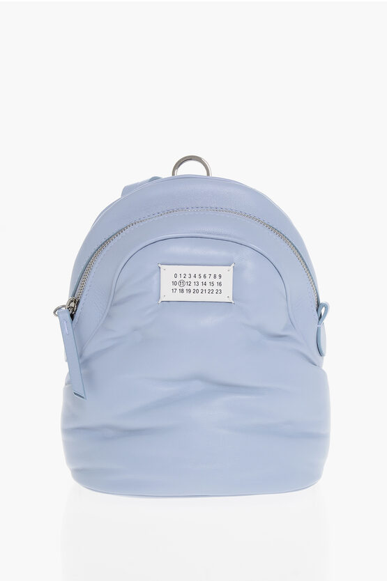 Maison Margiela Mm11 Quilted Leather Glam Slam Backpack With Shoulder Strap