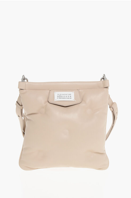 Maison Margiela Mm11 Quilted Leather Glam Slam Crossbody Bag With Magnetic C