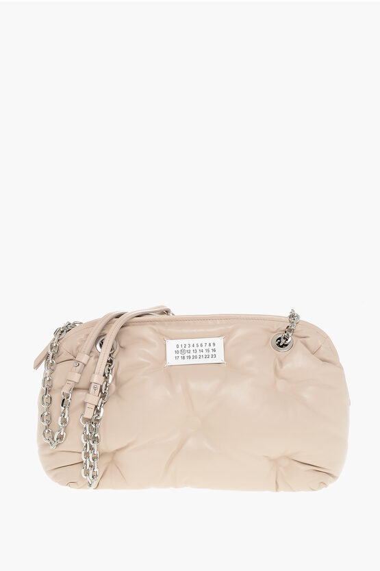 Maison Margiela Mm11 Quilted Leather Glam Slam Shoulder Bag With Chain Handl