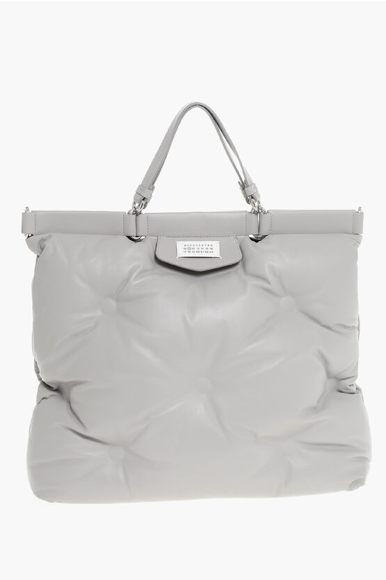 Maison Margiela Mm11 Quilted Leather Glam Slam Tote Bag