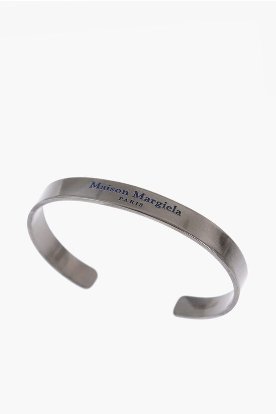 Shop Maison Margiela Mm11 Silver Bracelet