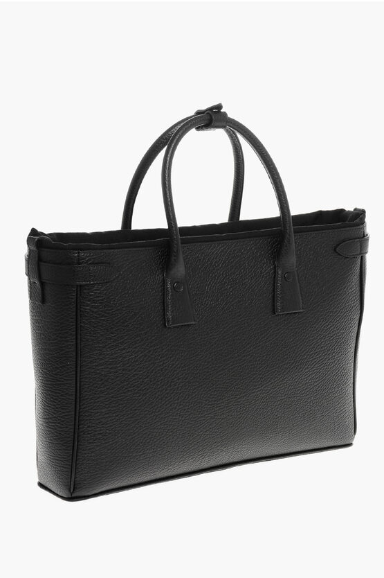 Maison Margiela MM11 Textured Leather 5AC DAILY Tote Bag