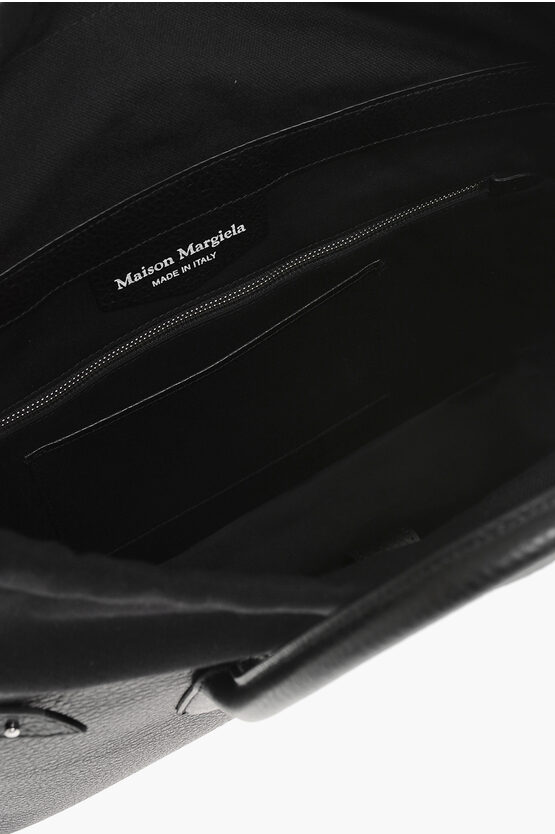 MM11 リサイクルスエード 5ACバッグ Maison Margiela MM11 Rubber 5AC Handbag with Leather Trims