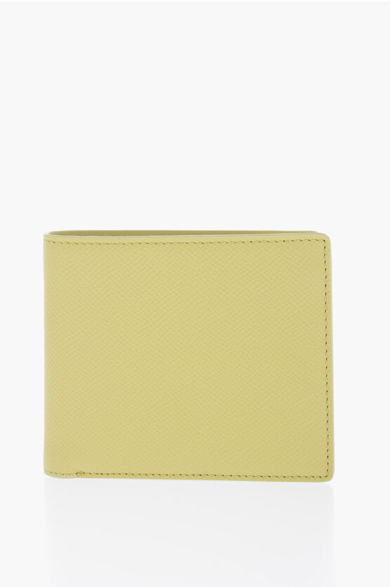 Shop Maison Margiela Mm11 Textured Leather Continental Wallet