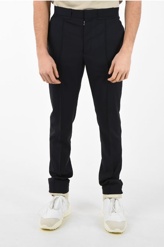 Maison Margiela MM14 SLIM FIT VIRGIN WOOL AND MOHAIR-BLEND Maison Margiela MM14 SLIM FIT VIRGIN WOOL AND MOHAIR-BLEND