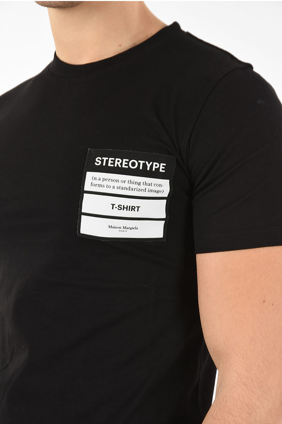 MAISON MARGIELA STEREOTYPE PRINT T SHIRT | eBay