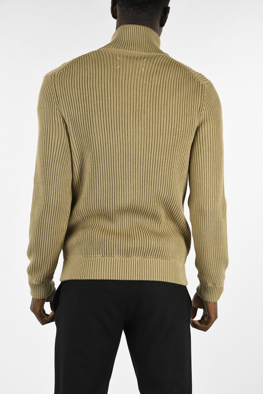 Maison Margiela MM14 Turtleneck Full Zip Sweater men Maison Margiela MM14 Turtleneck Full Zip Sweater men