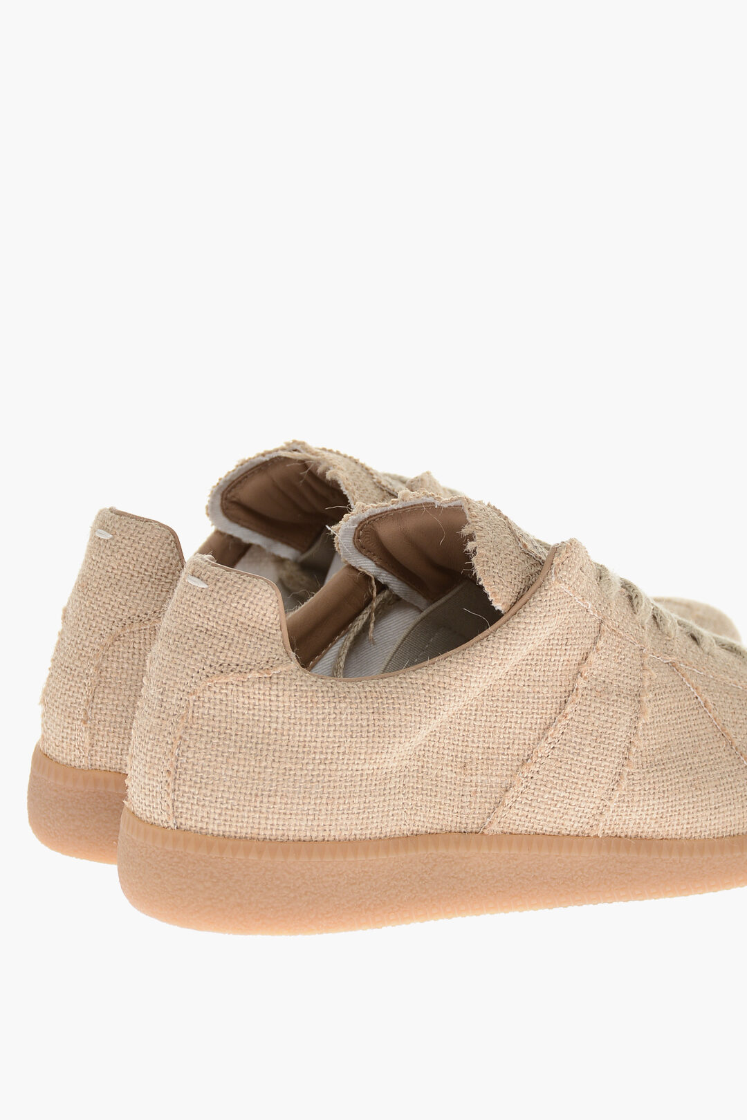 Maison Margiela MM2 Lace-less REPLICA Jute Sneakers men - Glamood Outlet