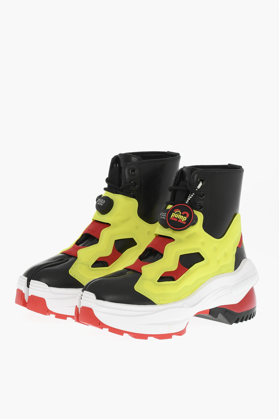 Maison Margiela MM2 X REEBOK Lace-up UNISEX Tabi Booties with ...