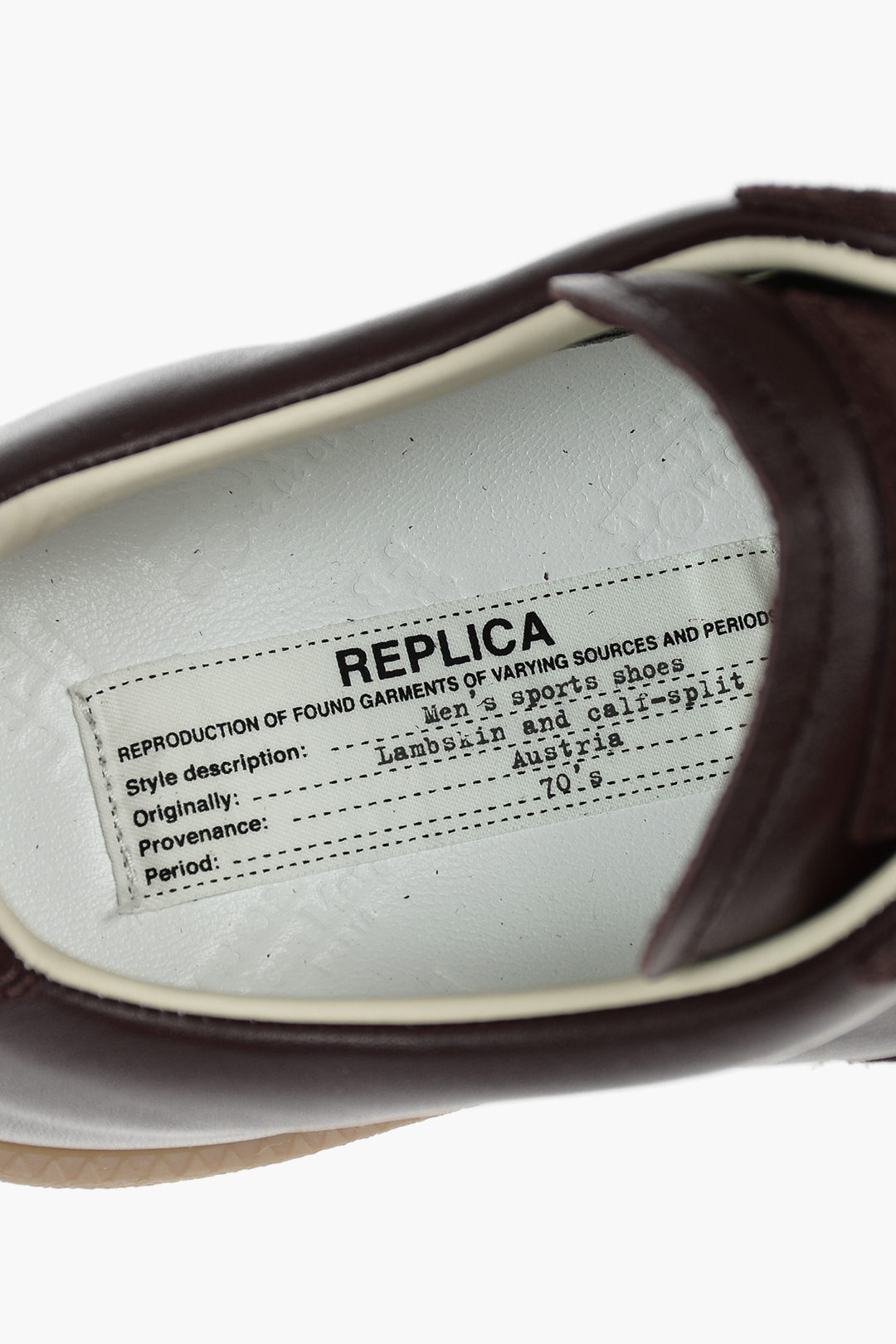 Maison Margiela MM22 Contrasting Laces Suede Low-Top Sneakers men