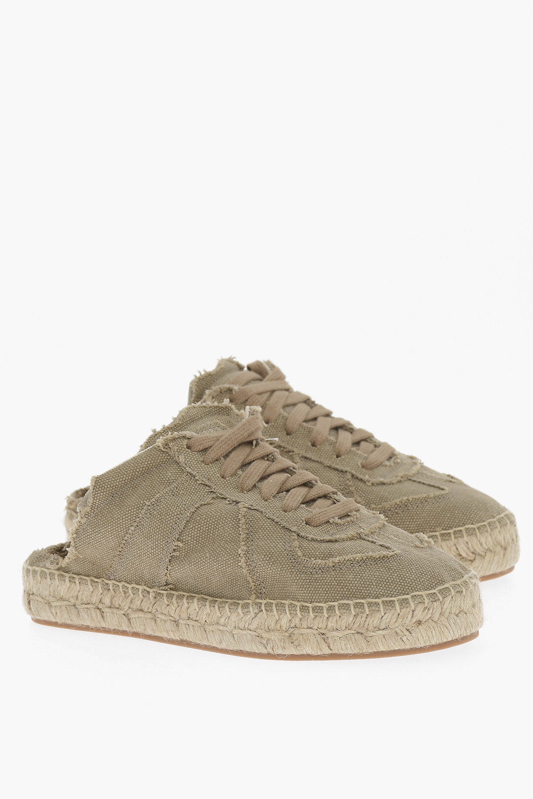 Maison Margiela MM22 Cotton Low-top Sneakers with Open Back women