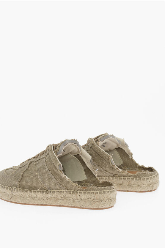 Maison Margiela MM22 Cotton Low-top Sneakers with Open Back women