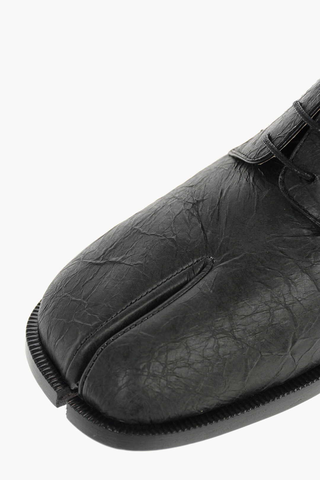 Maison Margiela MM22 Crinkle Effect Tabi Derby Shoes men - Glamood Outlet