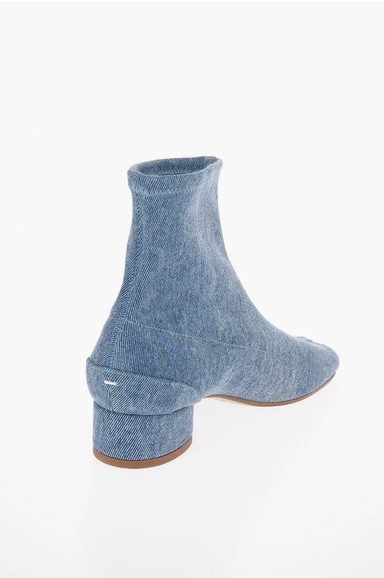 Maison Margiela MM22 Denim Low Heel 