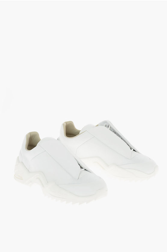 Maison Margiela Mm22 Leather Future Trainers In White