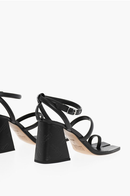 Maison Margiela MM22 Leather TABI Ankle-Strap Thong Sandals