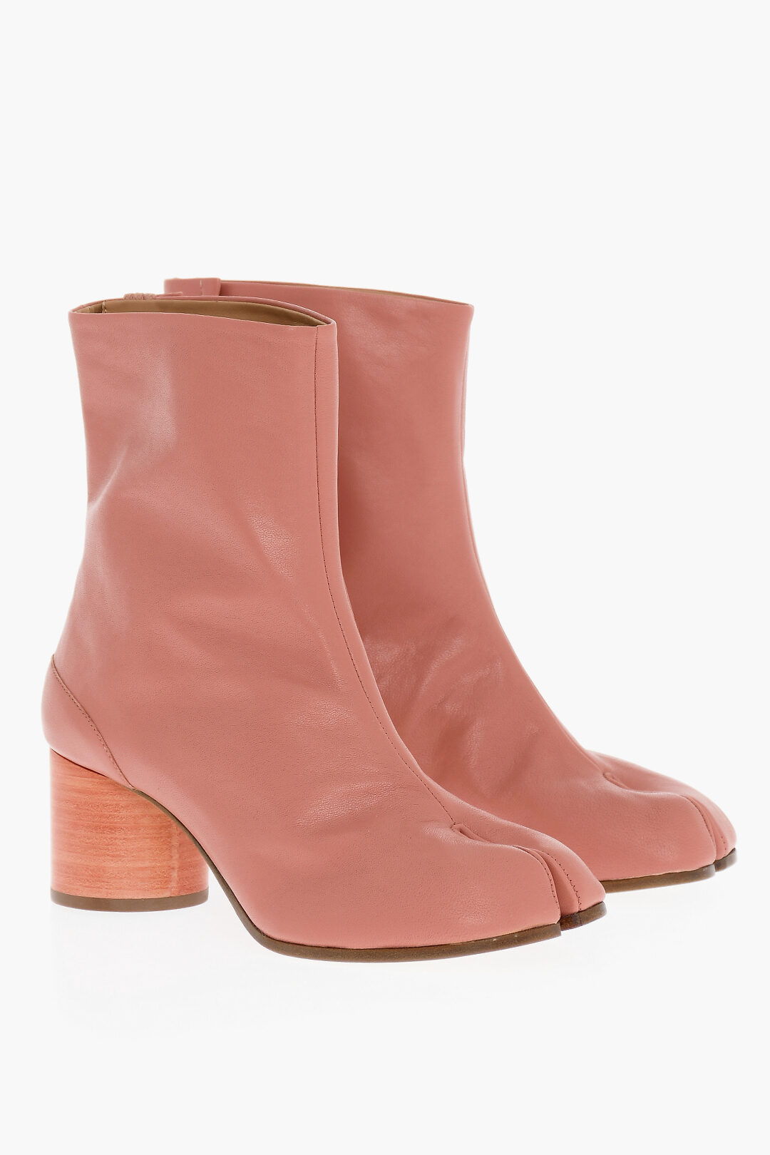 Maison Margiela MM22 Leather TABI Booties with Side Closure 6cm