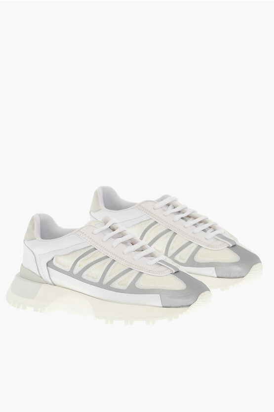 Shop Maison Margiela Mm22 Low-top Two Tone Sneakers