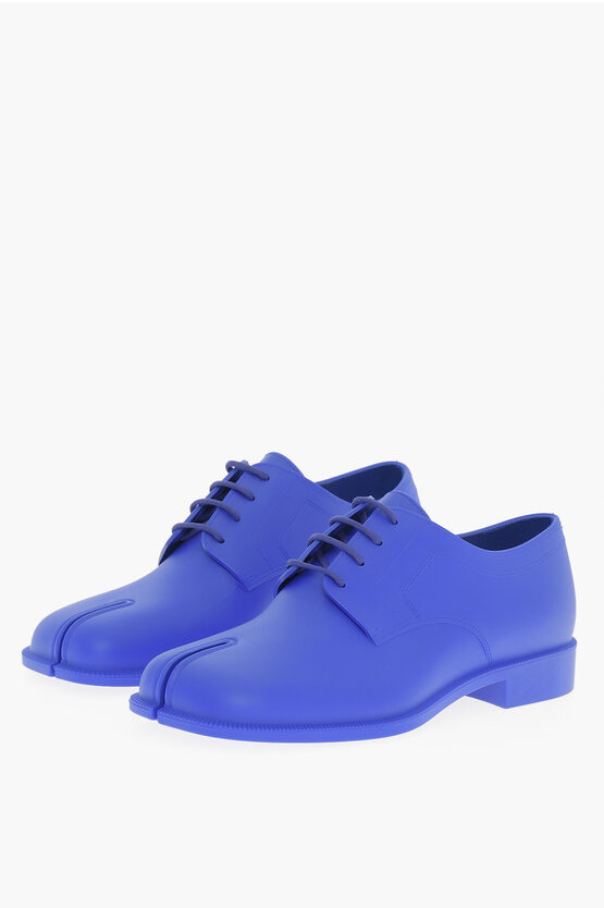 Maison Margiela Mm22 Solid Color Pvc Derby Shoes