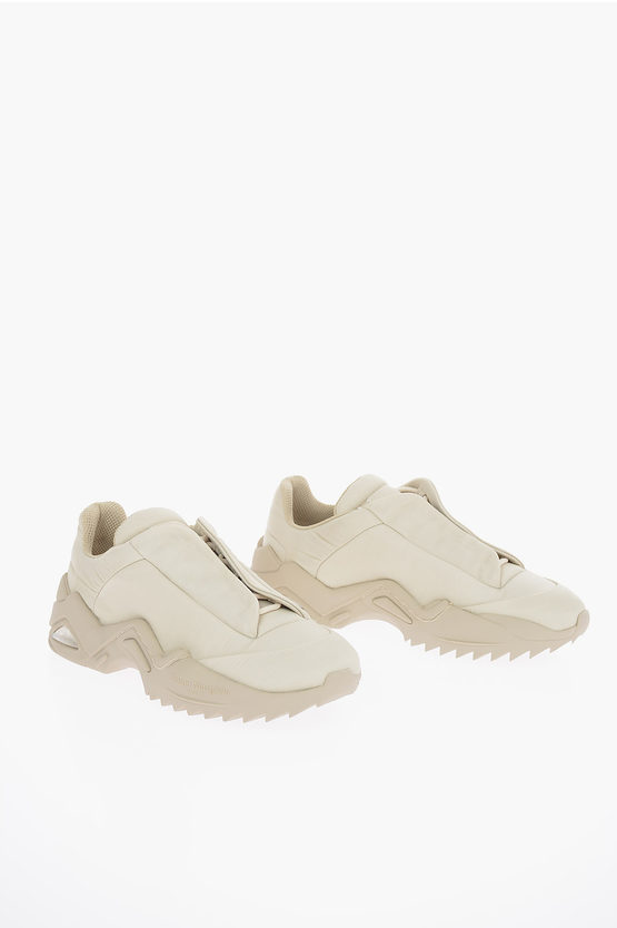 Maison Margiela Mm22 Statement Multifaceted Sole Future Sneakers In White