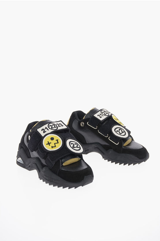 melme♡ Maison Margiela MM22 Leather Sneakers with Hidden Closure