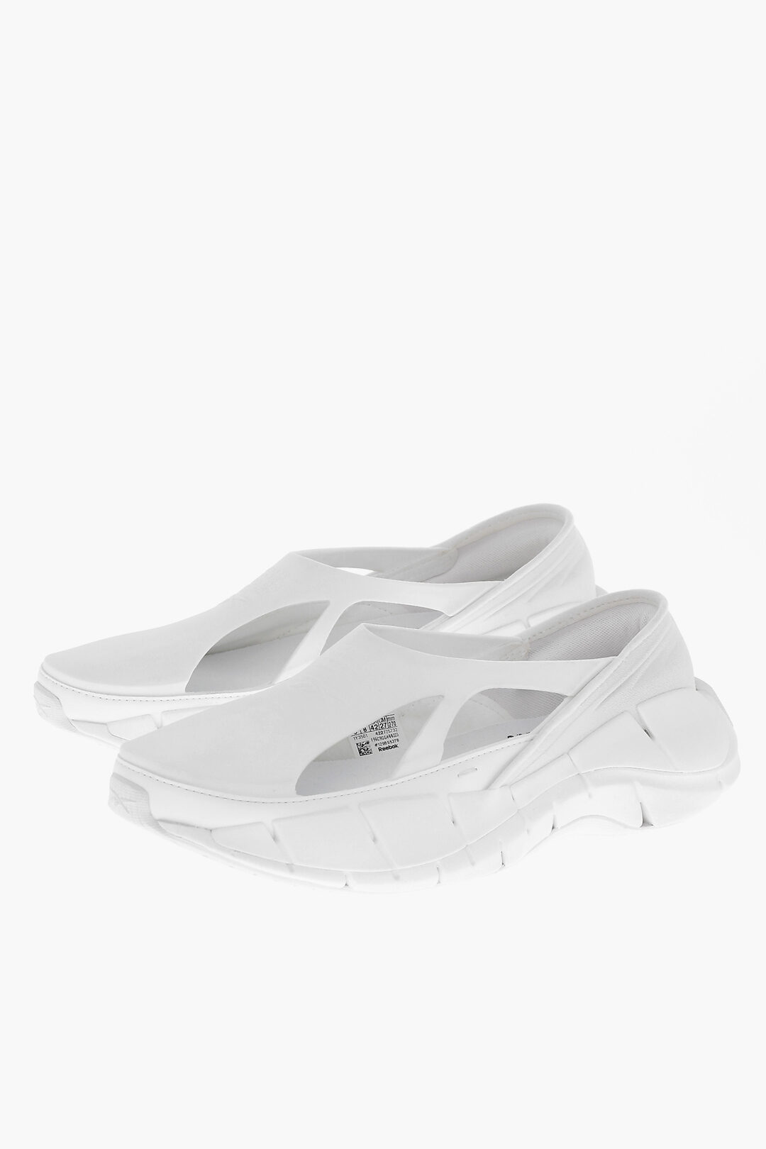 MM22 X REEBOK エコレザー ユニセックス 足袋 カットアウト付き Maison Margiela MM22 X REEBOK Rubber UNISEX Slip On Sneakers