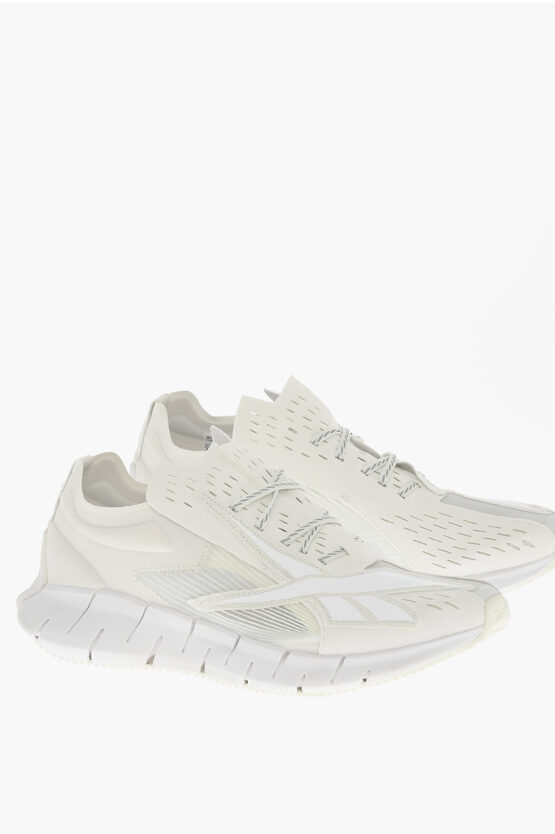 Shop Maison Margiela Mm22 X Reebok See Through Detailed Unisex Running Sneakers