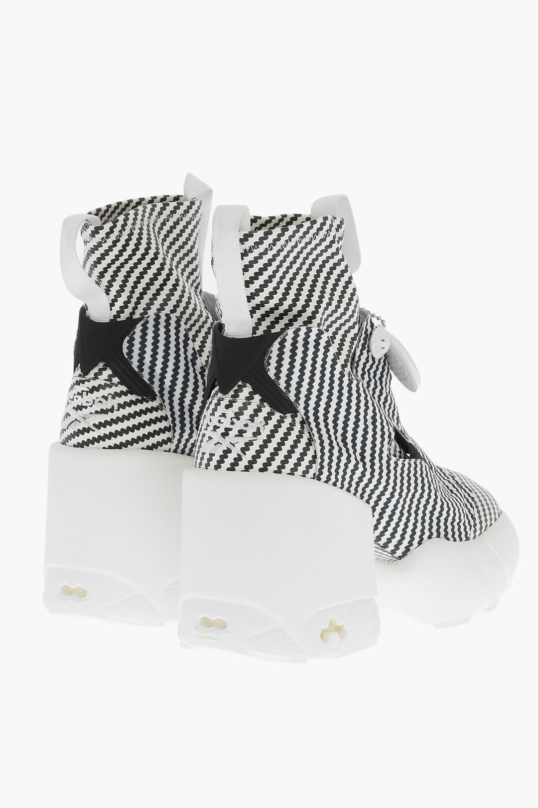 Maison Margiela MM22 X REEBOK Tabi Pull On Boots With 10cm Inflatable ...