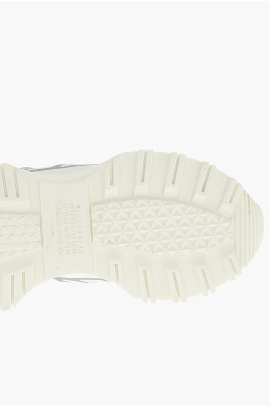 MM22 투톤 패브릭 로우탑 스니커즈