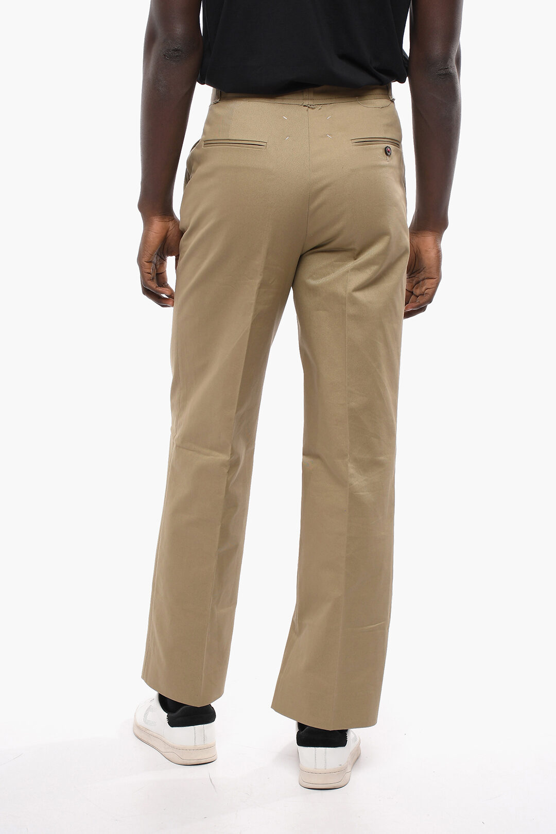 パンツ 25SS DOUBLE PLEATED CHINO TROUSERS M AMERICAN CHINO DOUBLE PLEATED CLASSIC FIT PANT ENGLISH KHAKI