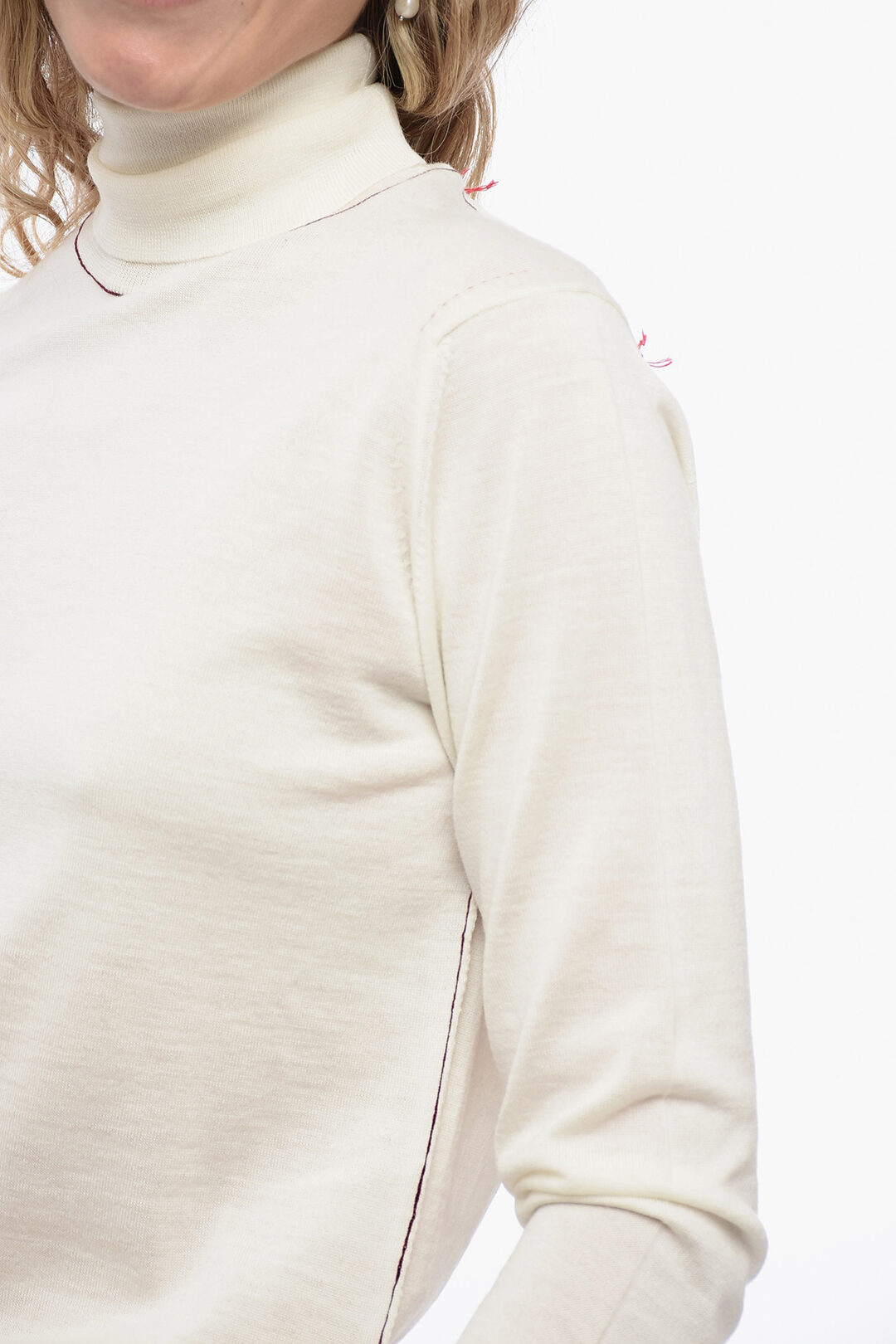 Maison Margiela MM4 UNISEX Wool Sweater with Stitchies