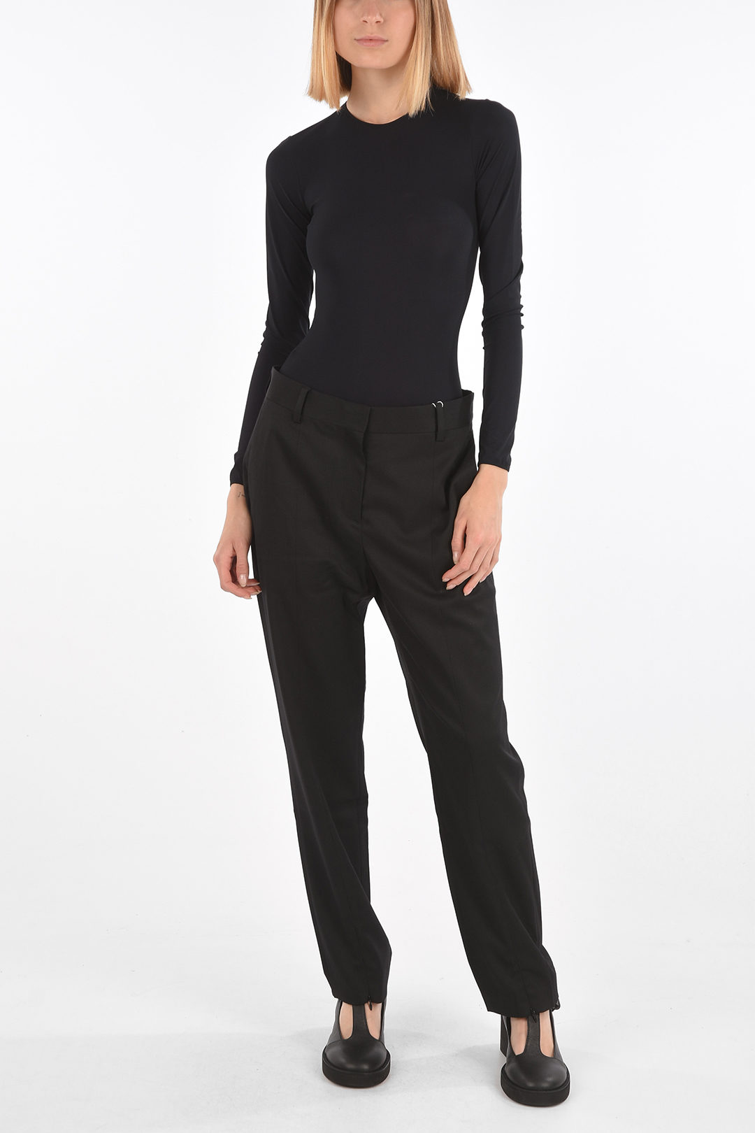 MM6 3 pockets ankle zip pants