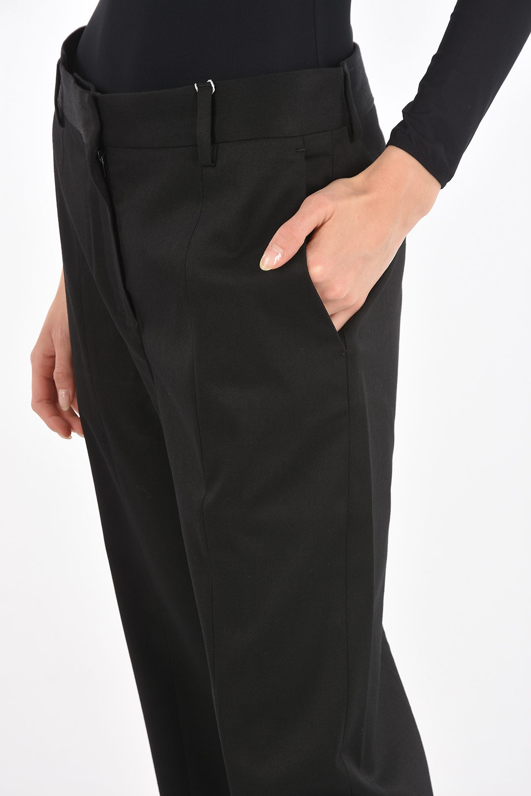 MM6 3 pockets ankle zip pants