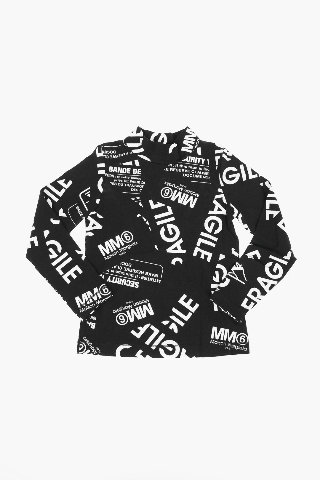 MM6 all over logo long sleeve t-shirt