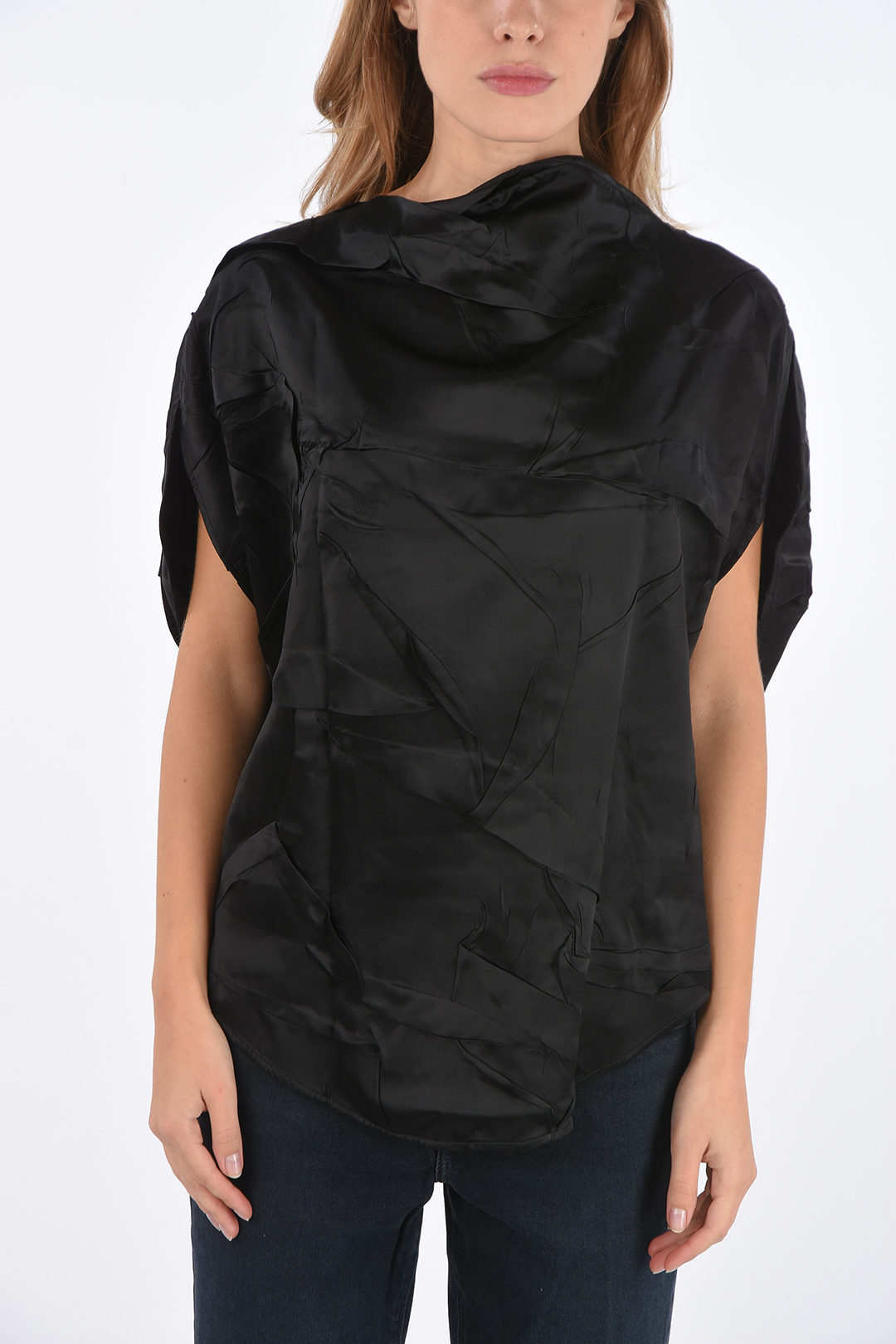 MM6 2ピーストップス Maison Margiela MM6 asymmetric top women - Glamood Outlet
