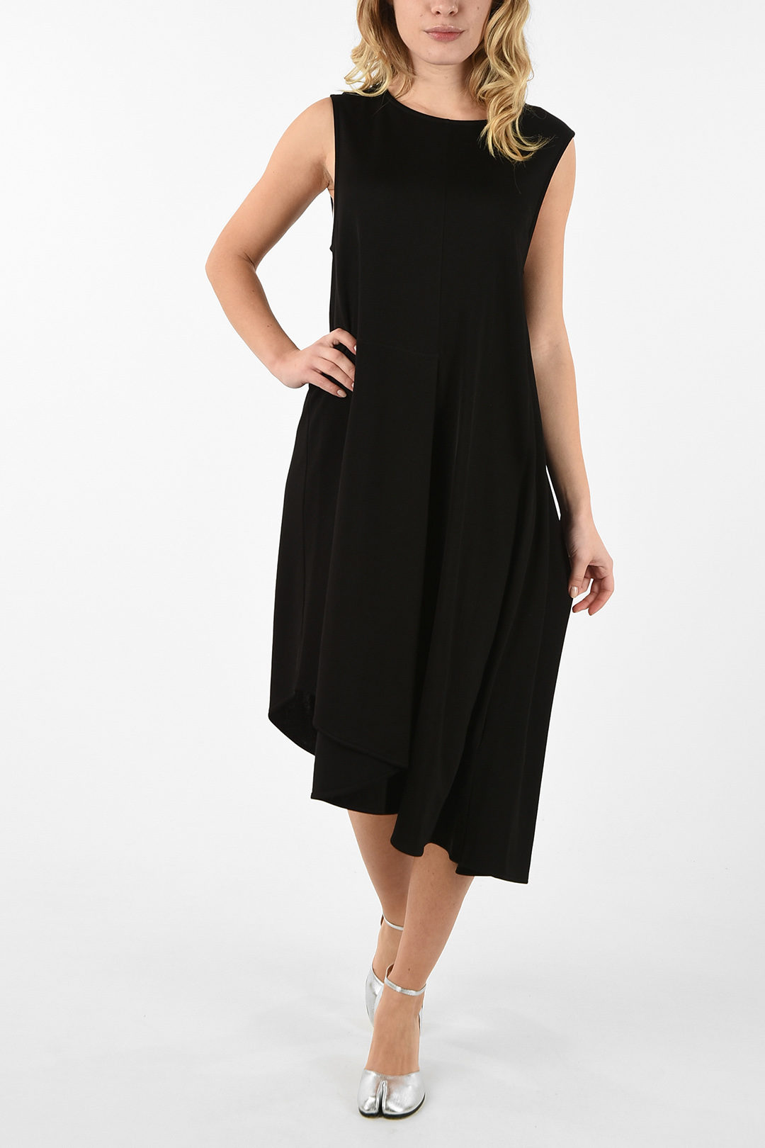 Asymmetrical shift dress best sale