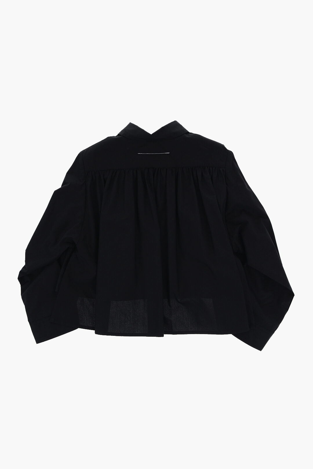 Maison Margiela Kids MM6 Asymmetrical Shirt with Side Split